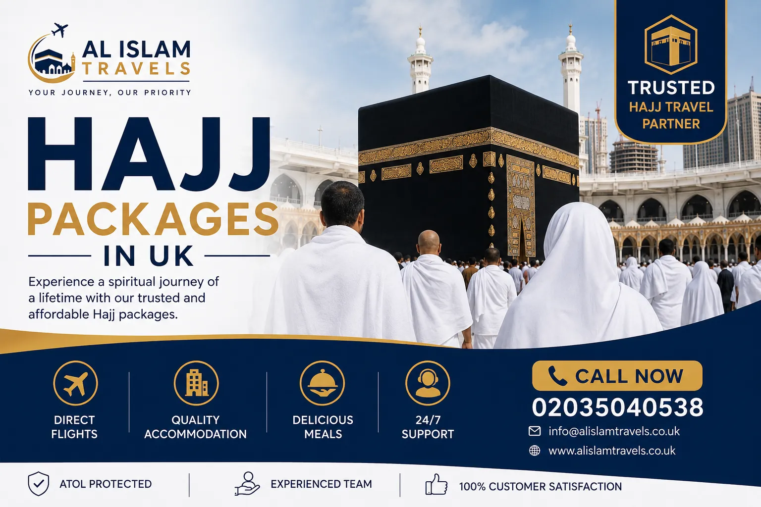 Best Hajj packages in UK for pilgrims planning their spiritual journey