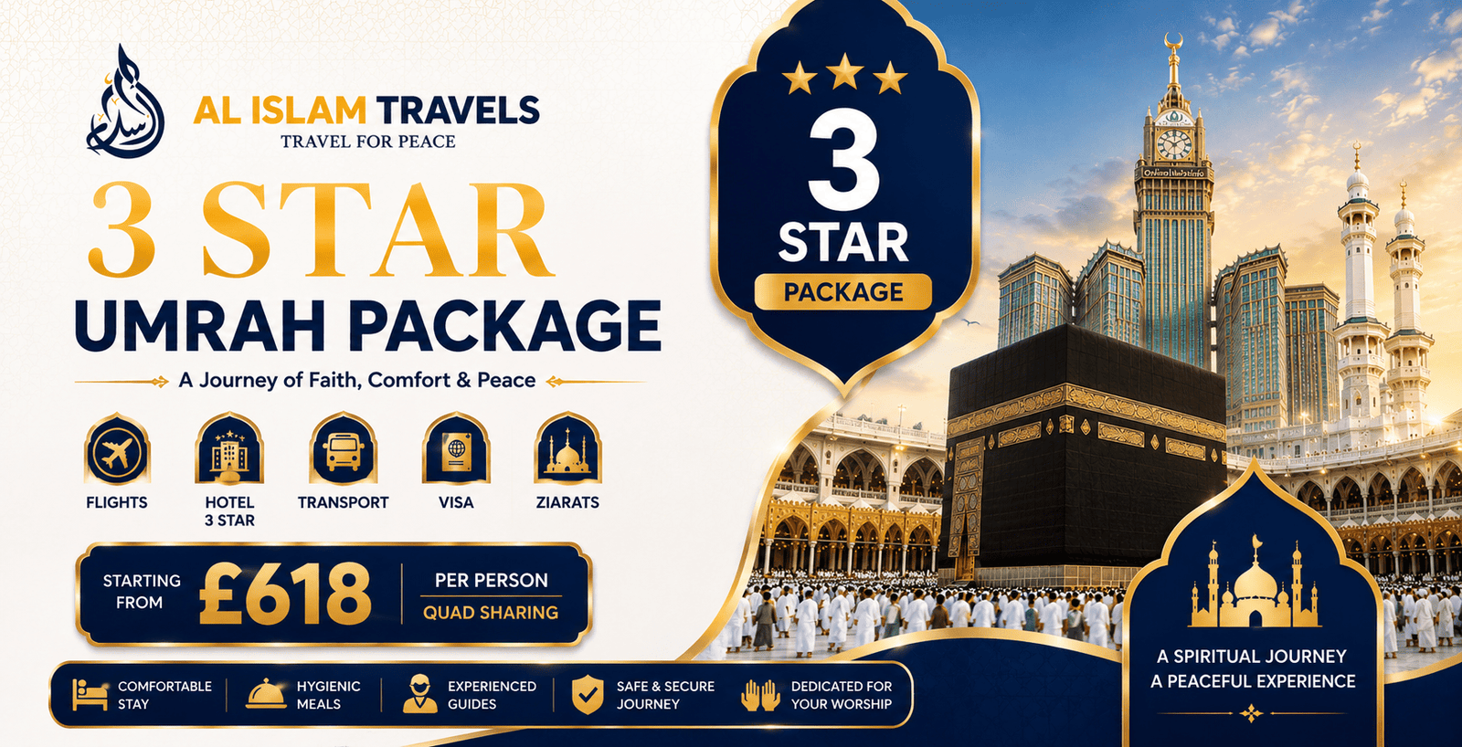 3 star Umrah package