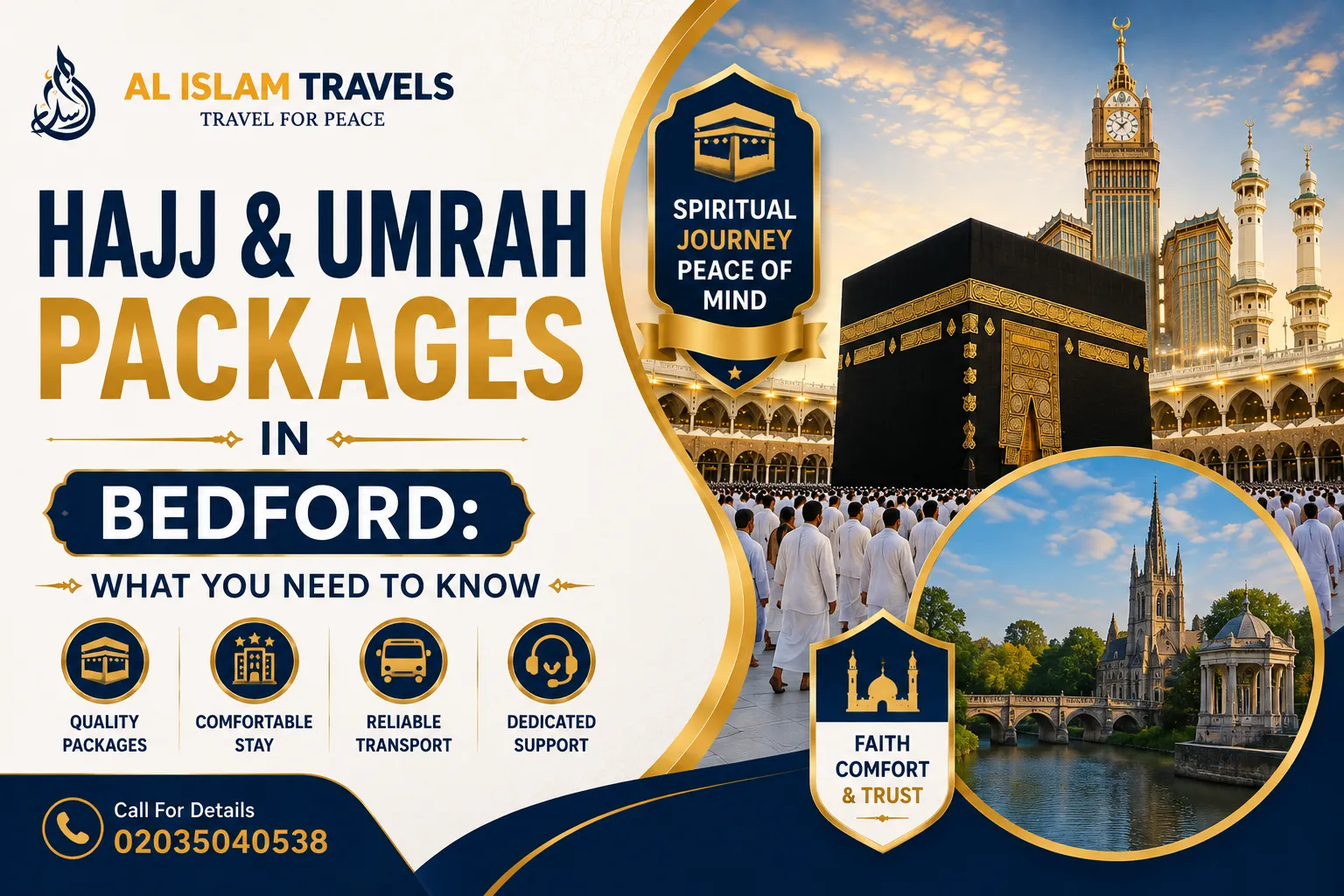 Hajj and Umrah packages in Bedford