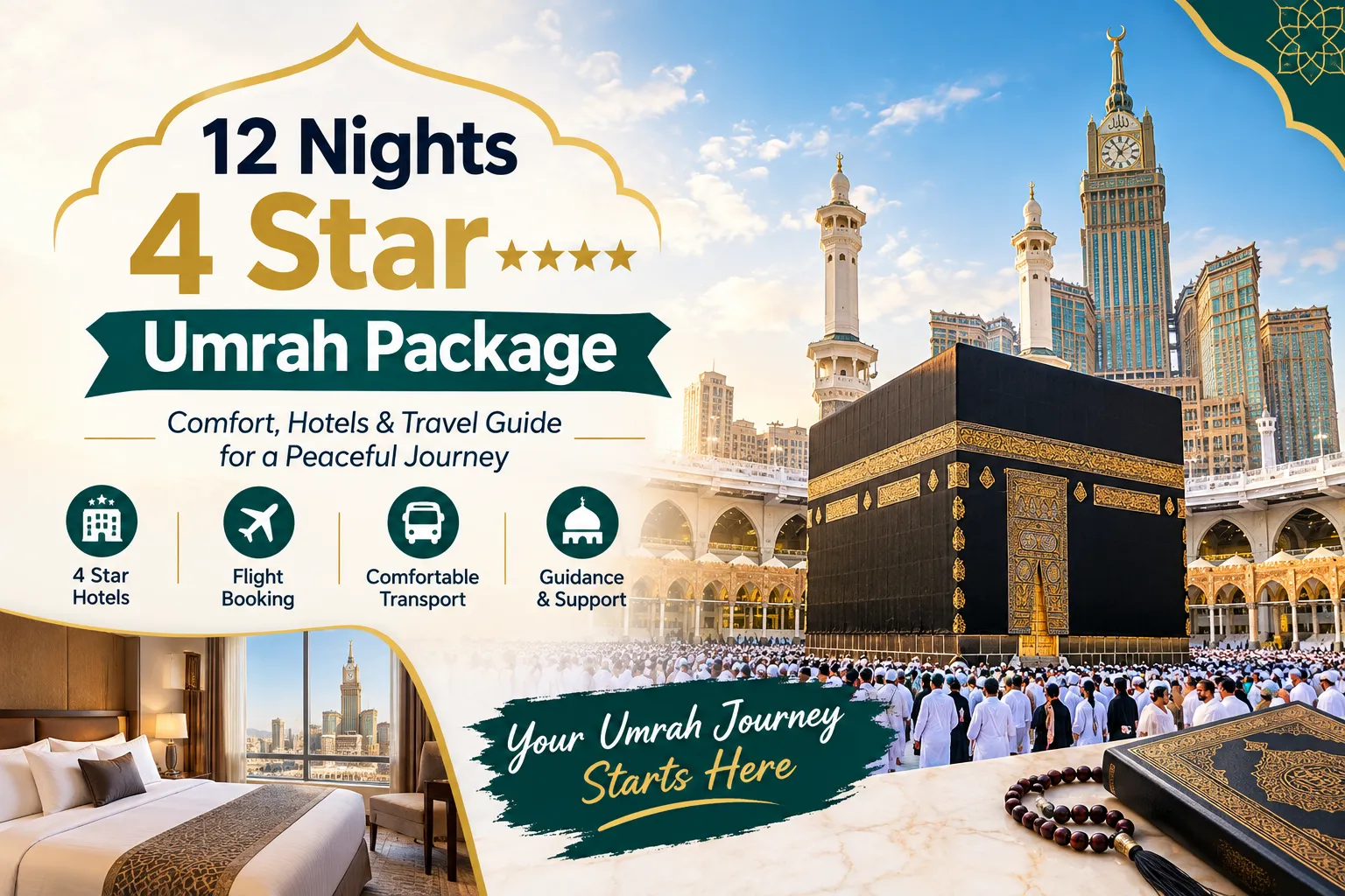 12 Nights 4 Star Umrah Package: Complete Guide