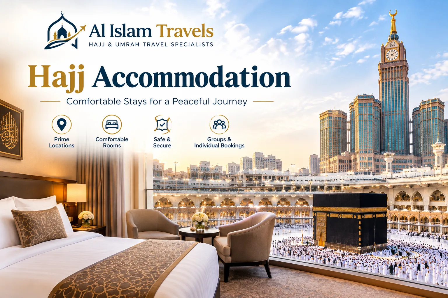 A Better Way to Book Hajj Accommodation from Wolverhampton